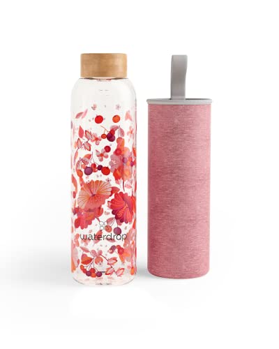 Botellas de Agua Cristal para Niños Marca waterdrop MICRODRINK