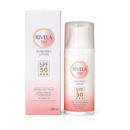 Image of Tint Sunscreen Lotion SPF 50 | Broad Spectrum | Lightweight Tinted Formula | Vitamin E & Liquid Crystal Technology | 50ml (Tint SPF 50)