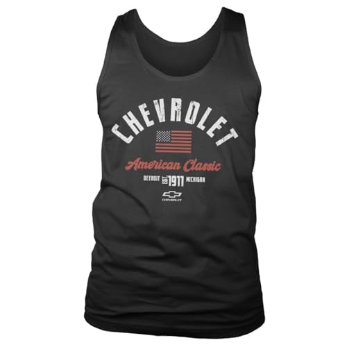 Gilet débardeur Chevrolet homme American Classic vêtement sans manches motard rock