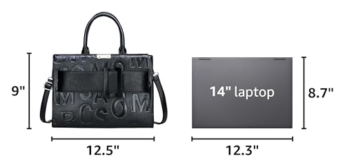 Bolso Tote suave de cuero vegano KingTo para mujer miniatura 3