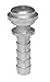 Midland Metal 73023 Iron 1/2 Hose Stem (Pack Of 10)