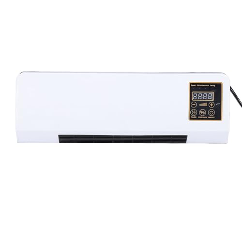 1800w Calentador de Pared Inteligente Enfriador Estable Portátil para Dormitorios y Baños Abds, Pp 1800w Calentador de Pared Inteligente Enfriador (EU enchufe 220V)