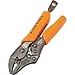 Klein Tools 38600 Curved Jaw Locking Pliers with Quick Release Handles, Intuitive Thumb Knob, High Torque, Mole Grips for Clamping and Gripping, 5-Inch
