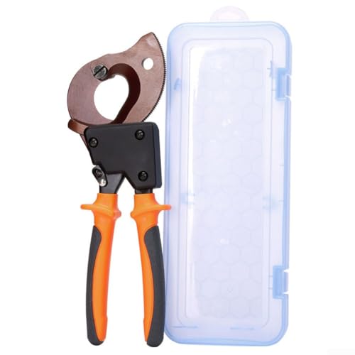 IWS325S Electrician's Cable Cutter with Ratchet Mechanism, Precision Copper Wire Shears, High Carbon Steel Blade, Suitable for Professional and DIY Use