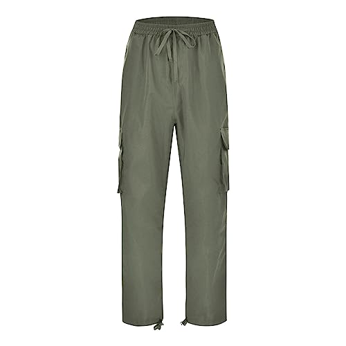 Cargo Sweatpants Men Gym Sweats Pants Casual Baggy Hiking Pants Drawstring Workout Joggers with Multi Pockets3