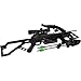 Excalibur Projectile Bow Mag MAX Accurate High-Output CeaseFire Archery Hunting Crossbow - Scope, Scope Rings, 3 Quill Arrows with 100Gr Field Points, 4-Arrow Quiver Included