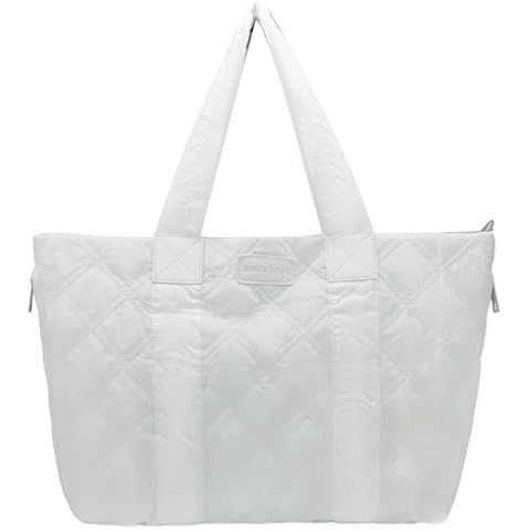 Fozehlad Quilted Lightweight Tote Bag for Women Cover