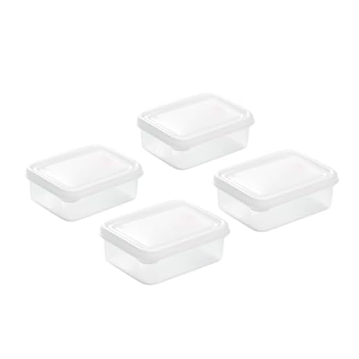 Zerodis Caja para Carne Congelada, Buen Sellado, Grado Alimenticio, Contenedor de Almacenamiento para Refrigerador, Diseño que Ahorra Espacio, Solución de Almacenamiento Conveniente con