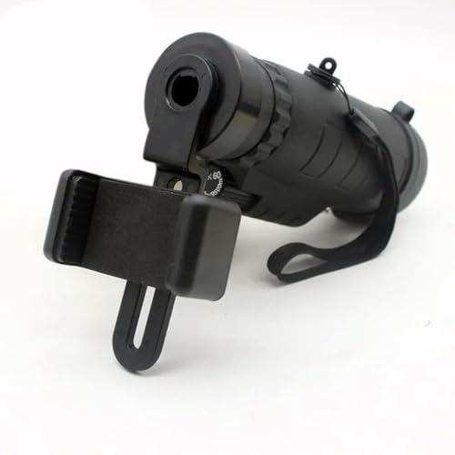 Microscope 40X Telescope Monocular w/Mobile Phone Camera Handset Clip Lampstand Tripod