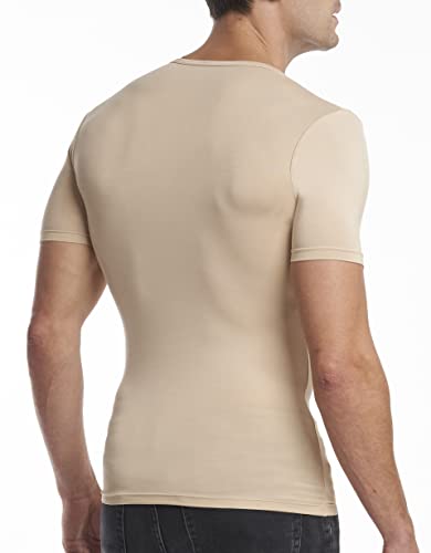 Stanfield's Men's Invisible Micromodal Deep V-Neck T-Shirt3