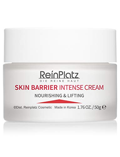 ReinPlatz Premium Skin Barrier Intense Cream Nourishing & Lifting Daily Face Cream & Snail Secretion Filtrate; Ultra Moisturizer & Neck Cream for Dry Skin, with Cacao Seed Butter & Allantoin, 1.76 oz ReinPlatz Premium Skin Barrier Intense Cream Nourishing & Lifting Daily Face Cream & Snail Secretion Filtrate; Ultra Moisturizer & Neck Cream for Dry Skin, with Cacao Seed Butter & Allantoin, 1.76 oz