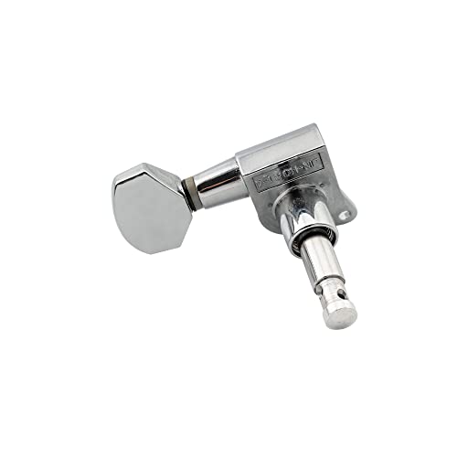 Wilkinson Mécanique Guitare 6 en ligne E-Z-LOK type pour Fender Strat/Tele Style Guitare électrique,Chrome - Les Beatles, Paul McCartney, John Lennon, RIngo Starr, George Harrison Wilkinson Mécanique Guitare 6 en ligne E-Z-LOK type pour Fender Strat/Tele Style Guitare électrique,Chrome – Image 7