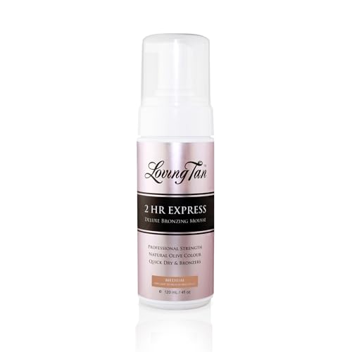 Loving Tan 2 HR Express Self Tanning Mousse, Medium - Streak Free...