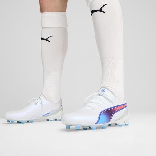Botas de fútbol King Ultimate FG/AG en blanco para tus partidos 3
