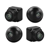 MekedeTech DUDUAUTO 360° Panoramic Camera 1080P AHD, Rear Front Left Right Around View