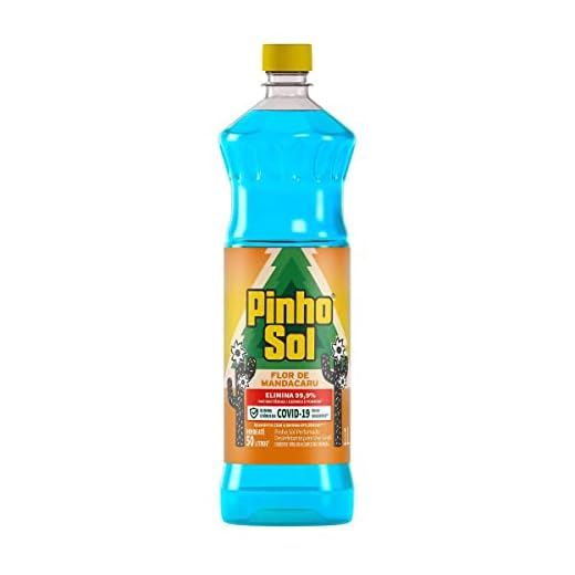 Pinho Sol Desinfetante Diluível Perfumado Flor De Mandacaru 1000Ml