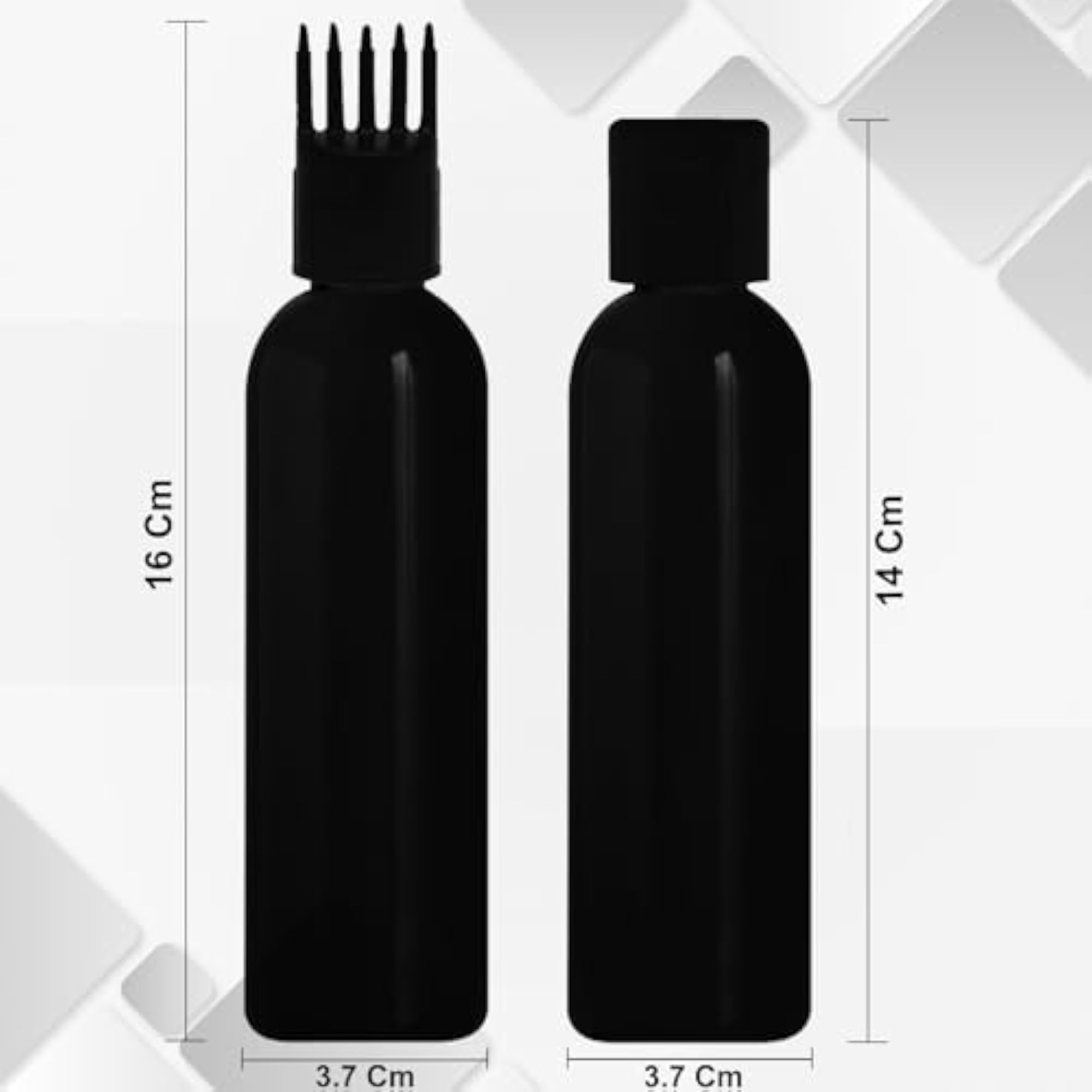 Hair Root Applicator Bottle, 100ml, Black