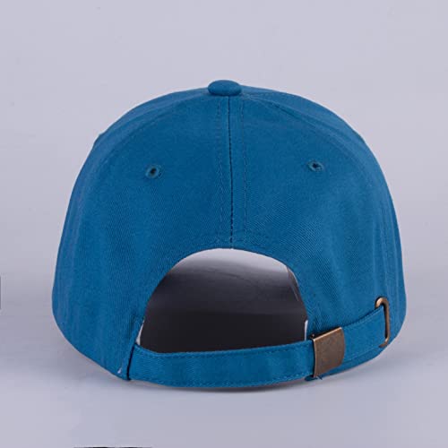 Image of LANGZHEN Unisex Baseball Cap 100% Cotton Fits Men Women Washed Denim Adjustable Dad Hat