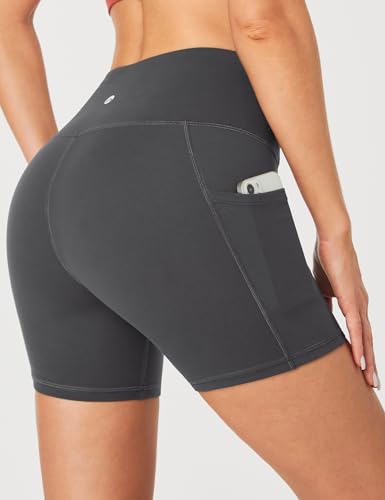 Image of Heathyoga Yoga Pants with Pockets Extra Soft Leggings with Pockets for Women Non See-Through High Waist Workout Leggings