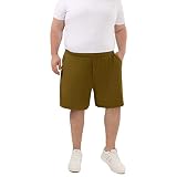 Rosemmetti Mens Athletic Shorts 7 inch Big and Tall Lightweight Gym Workout Sport Tennis Shorts with