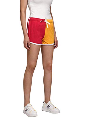 Image of KOTTY Women's Night Shorts(Red&Yellow,34)
