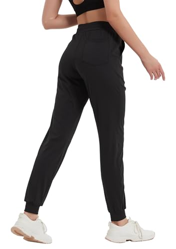 Idtswch 30"/32"/34"/36" Long Inseam Women Tall Sweatpants Extra Long Joggers Zipper Pockets Track Athletic Pants for Running3