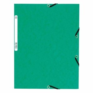Exacompta 50 x Eckspannmappe Nature Future A4 Manila-Karton 355g farbig Sortiert