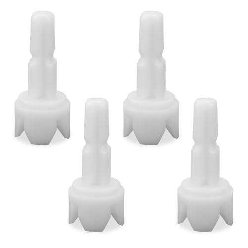 BOXOB 4uds Piezas de Repuesto Compatibles con Baby Brezza FRP0046 Formula Pro Advanced, Plástico Vástagos Ejes Repuesto para Mantener su Máquina Funcionando Correctamente