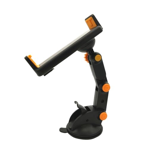 Supporto Auto per Smartphone con Rotante e Telescopico Pieghevole Portacellulare Scivolo per Schermi Montaggio o Parabrezza e Resistente Agli Urti