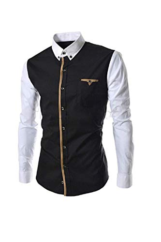 Gadgets Appliances Men’s Slim Fit Shirt ( Black ) Gadgets Appliances Men’s Slim Fit Shirt ( Black )