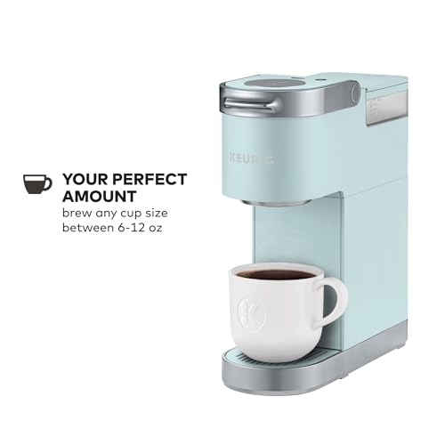 Keurig K-Mini Plus Cafeteira de cápsula de dose única, verde-névoa