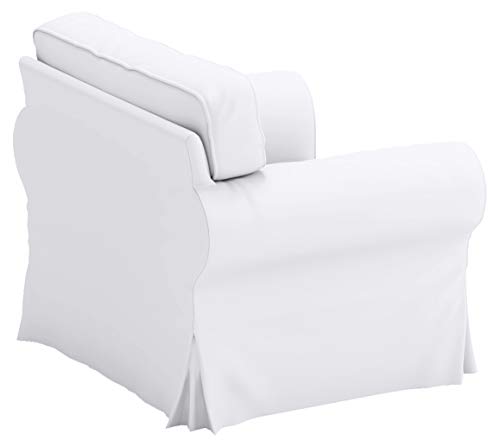 Image of Cotton Ektorp Chair Cover Compatible with IKEA Armchair Sofa Slipcover