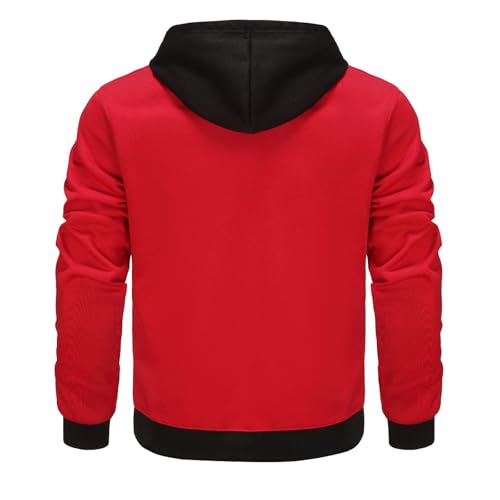 Ymosrh Men's Pullover Hoodies, Long Sleeve Drawstring Casual Athletic Workout Jersey Hoodie Sweatshirts, S-2XL3