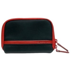 Funda Sony LCS-MDA para cámaras Cybershot negra y roja miniatura 1