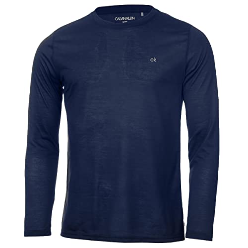 Calvin Klein Mens 3 Pack T-Shirt - Black/Navy/Silver - M - Image 4