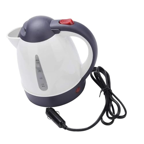 Tetera eléctrica portátil para auto 12V 1L rápido miniatura 1