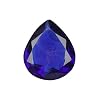 REAL-GEMS Loose Gemstones For Jewelry Making Blue Topaz 21.70 Carat Pear Shaped Gemstone Necklace For Women And Men