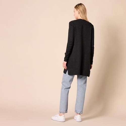 Image of Amazon Essentials Women's Long-Sleeve Jersey Stitch Open-Front Cardigan