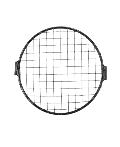 Housse pour phare moto avec grille de protection noire pour optique avant