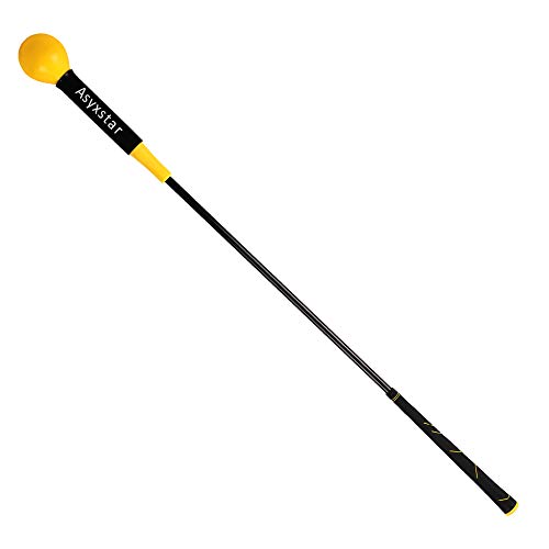 Asyxstar Golf Swing Trainer Aid - Golf Training aid Power Flex Golf Trainer Swing Training aid for Strength and Tempo Golf Warm Up Stick, Golf Training Equipment Gifts for Men Women