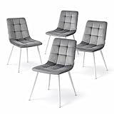 sillas de comedor con patas metálicas