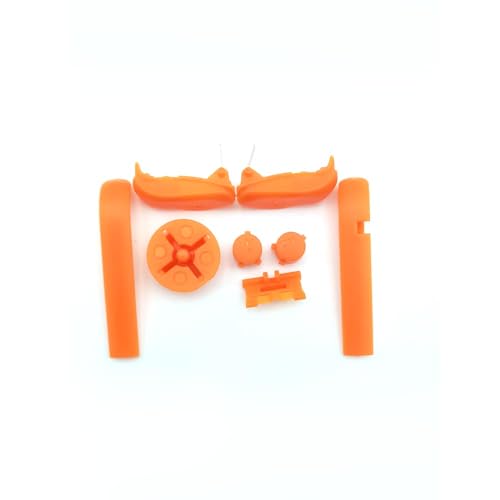 New A B Key D-Pad Replacement Button Set Game Console Keyboard for GBA Game Boy Advance -Orange image 2