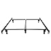 MALOUF Steelock Bed Frame, Queen, Black