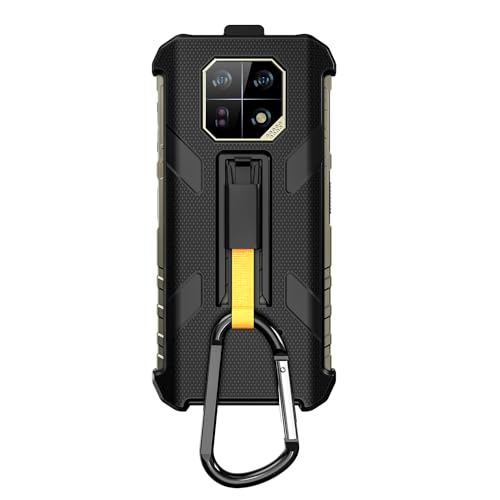 Ulefone Armor 22 Multifunctional Protective Case Original TPU Black Case Armor 22 with Back Clip Carabiner