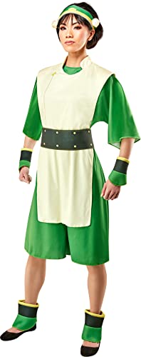Rubies Women's Avatar: The Last Airbender Toph Beifong Costume Jumpsuit, As Shown, Large