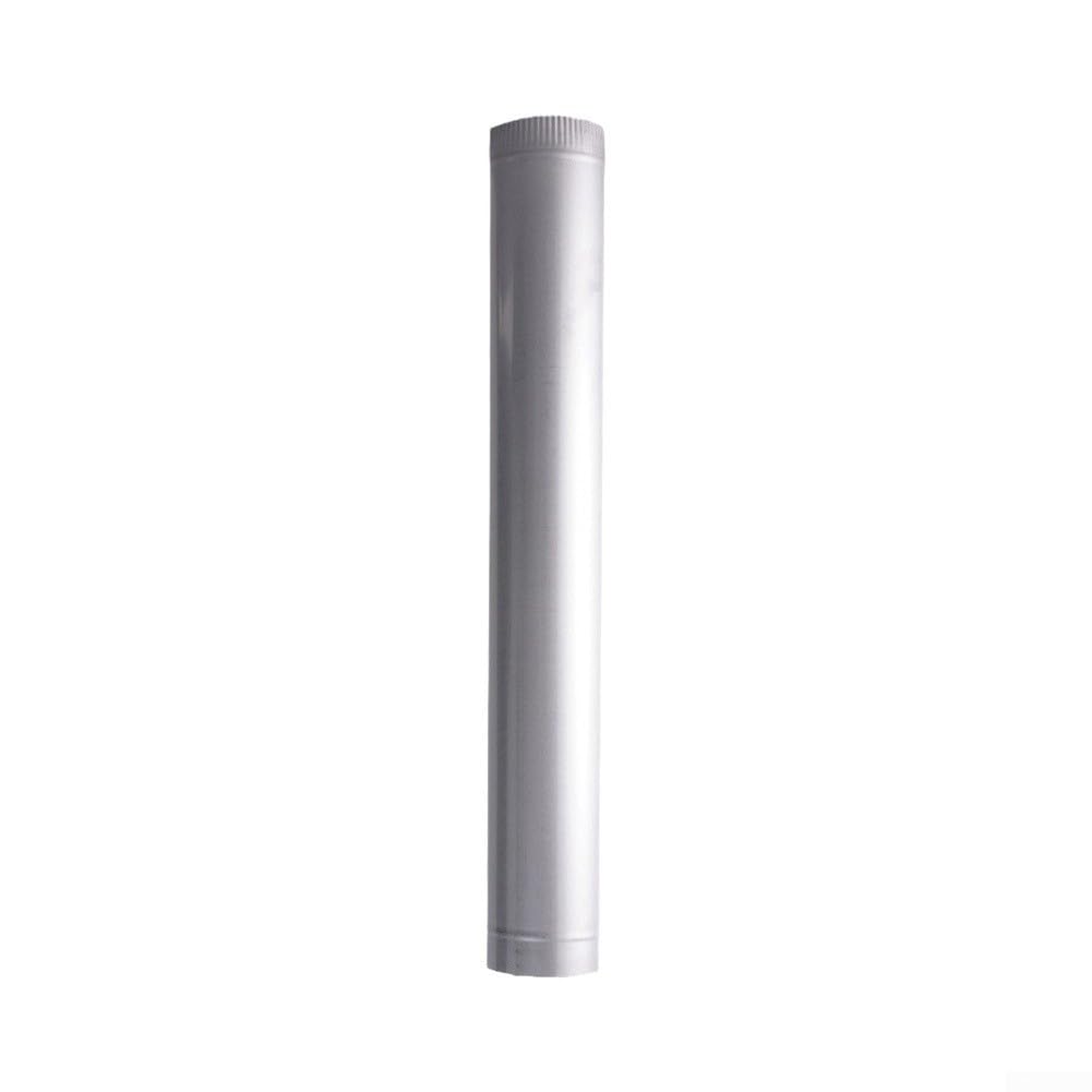 Tubo per camino Acciaio 50cm per calore per Stufa a Pellet Legna - Ventilazione Ottimizzata Diametro 15cm(20)