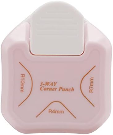 MyArTool 3 Way Corner Rounder Punch, 4mm, 7mm, 10mm 3 in 1 Corner Cutter for Card Making, Laminate, Cardstock, Scrapbooking and Paper Crafts, Business Cards