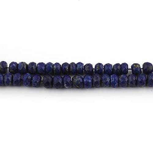 Perles rondelles Lapis Lazuli pour fabriquer un cadeau d'anniversaire fait main mémorable