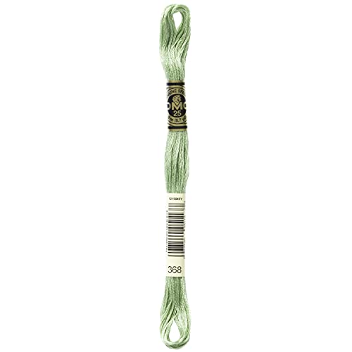 Image of DMC 6-Strand Embroidery Cotton Floss, Light Pistachio Green