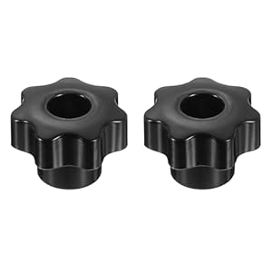 Quarkzman 2 Stück Sternknöpfe M8 Kunststoff